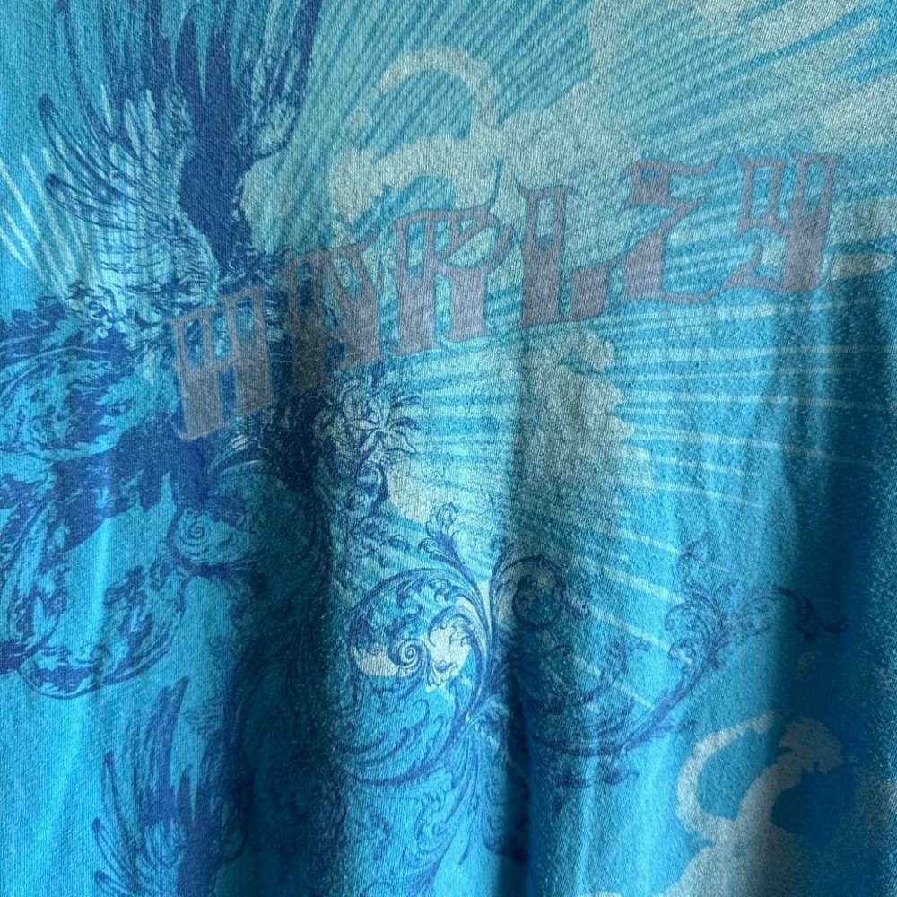 Harley Davidson Motodrom Salzburg Austria since 1903 baby tee teal blue winged b - Picture 3 of 5